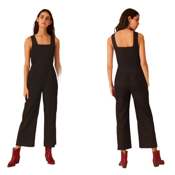 The Fifth Label Pants - The Fifth Label Suburban Linen-Blend Jumpsuit